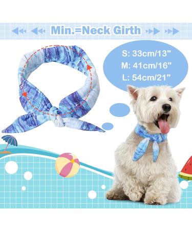Shop Hjumarayan Adjustable Cooling Collar for Dogs - Stylish Heat Discharge Neckerchief for Summer Comfort - Buy Online on GoSupps.com