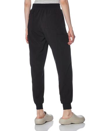 WonderWink Women's Cargo Jogger Scrub Pant - Large Petite - Black | Comfort and Style - Buy Online on GoSupps.com