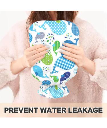 Whales Hot Water Bottle 2L - Pain Relief & Warmth for Feet & Bed | Heat & Cold Therapy - Buy Online on GoSupps.com