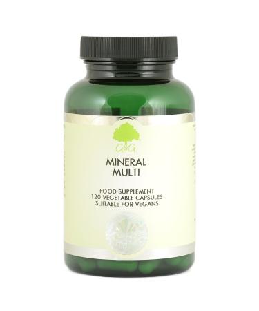 G&G Vitamins Mineral Multi 120 veg. Capsules (30.42g) (vegan)