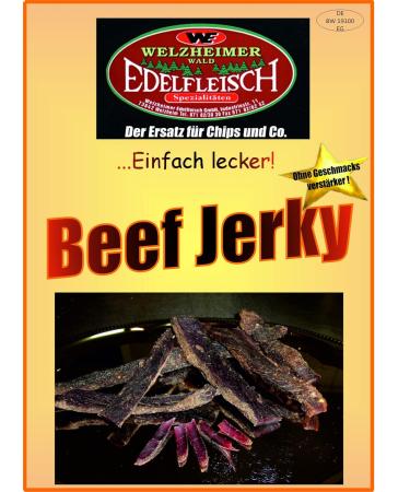 Edelfleisch 700g Biltong Beef Jerky - 7 Flavors of Premium Dried Meat Sticks - International Shipping Available - Buy Online on GoSupps.com