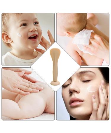 Baby Diaper Cream Applicator & Silicone Spatula | Flexible Baby Po Brush for Boys & Girls - Buy Online on GoSupps.com