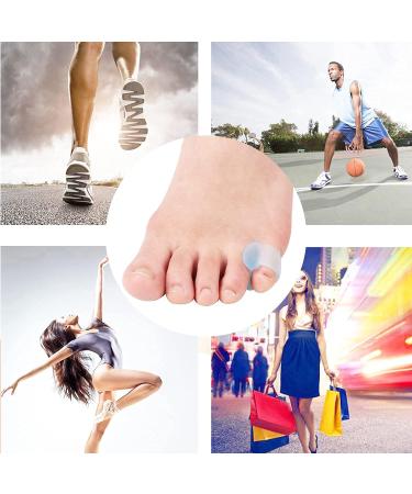 Kaiaiwluo 12 PCS Pinky Toe Separator | Hallux Small Toe Spreader for Overlapping Toes | Comfort & Protection - Buy Online on GoSupps.com