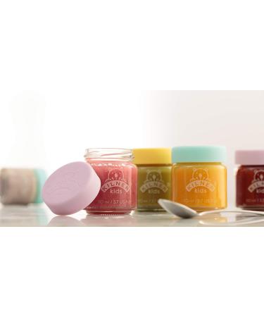 Kilner Kids 110ml Set of 6 Glass Jars in Yellow/Purple - Children's Storage Containers - Buy Online on GoSupps.com