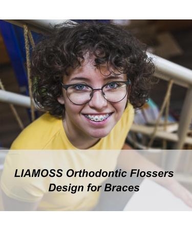 Orthodontic Flossers for Braces - Superclean Teeth in Minutes | Ortho Dental Floss Picks for Adults - Buy Online on GoSupps.com