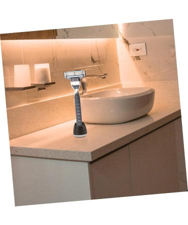 Premium Aluminum Shaver Stand for Men | Razor & Brush Holder | Perfect Shaving Accessories | International Shipping Available - Buy Online on GoSupps.com