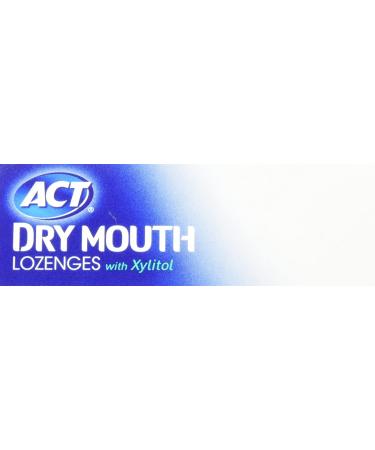 Act Dry Mouth Lozenges with Xylitol - Soothing Mint - 18 Count - Buy Online on GoSupps.com
