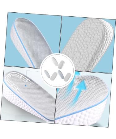 FRCOLOR 9 Pairs Orthopedic Heel Lift Insoles - Breathable Heightening Half Pad Cushions for Men & Women - Buy Online on GoSupps.com