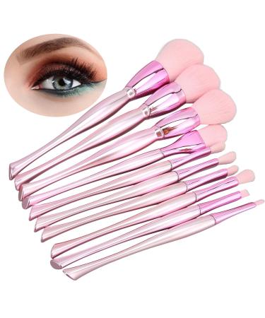 Premium Pink Makeup Brush Set - Soft Hair Comfortable Grip for Eye Shadow & Highlight - Ideal for Beauty Salon & Daily Makeup - Buy Online on GoSupps.com