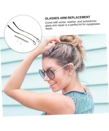 Replacement Sunglass Leg Ends & Repair Set | Healeved Glasses Repair Kit with Screws - Buy Online on GoSupps.com