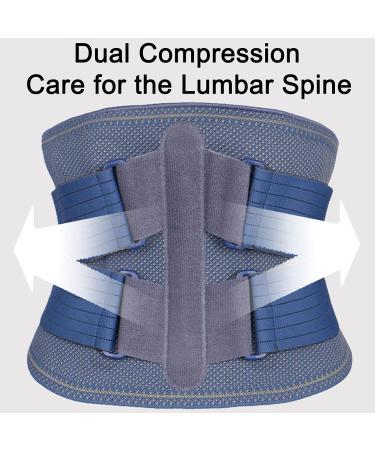 Buy Zwely Lower Back Support Belt - 5 Supports for Pain Relief in Sciatica Herniated Disc & Scoliosis | Comfortable Back Bandage for Lifting Bending & Sitting - International Shipping Available - Buy Online on GoSupps.com