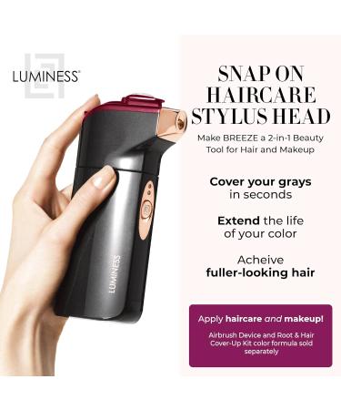Buy LUMINESS Breeze Airbrush Haircare Stylus Head - Black & Berry | Ultra-Fine Mist for Flawless Application No-Mess Tip | International Shipping Available - Buy Online on GoSupps.com