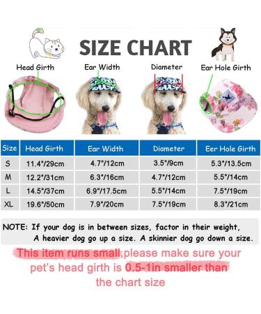 Bbeart Pet Hat - Lightweight Leisure Visor & Baseball Sun Cap with Ear Holes & Chin Straps for Small Dogs (S Blue Letters) - International Shipping Available - Buy Online on GoSupps.com