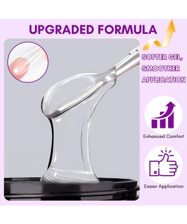 Makartt Solid Nail Glue Gel - Extra Strong Adhesive for Press On & Acrylic Nails - Long-Lasting Clear Hard Gel for Nail Art - UV Light Cured - Buy Online on GoSupps.com