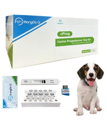 10Pcs Progesterone Test Strips for Canine only for Progesterone Machine (Analyzer)