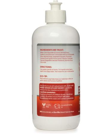 Eco Me Natural Dish Soap | Environmentally Friendly Fragrance-Free 16 oz - Buy Internationally - Buy Online on GoSupps.com