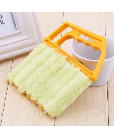 Mini-Blind Cleaner Microfibre Venetian Blinds Window Conditioner Duster Dirt Cleaner housework Tool (Orange) - Buy Online on GoSupps.com