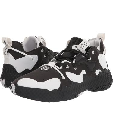 adidas Harden Vol. 6 Basketball Shoe - Unisex, Black/White, Size 17 Women/12 Men - Buy Online on GoSupps.com