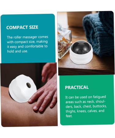 Clispeed Roller Ball Manual Massage Device | Handheld Muscle Massager & Essential Oil Globe | Perfect for Fitness & Relaxation - Buy Online on GoSupps.com
