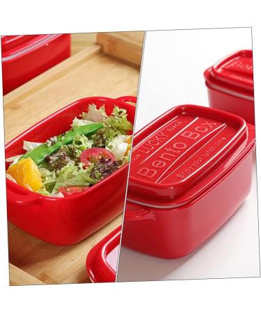 Alipis 1pc Box Lunch Box Lunchbox Salad Container Portable Food Container Japanese-Style Crisper Child - Buy Online on GoSupps.com