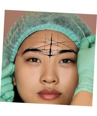 DOITOOL 2pcs Ink Eyebrow Measuring Tool Eyebrow Makeup Accessory Wire Ruler Cosmetic Eyebrow Shape - Buy Online on GoSupps.com