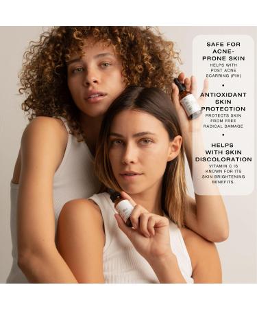 Biba de Sousa The Meta C Serum - Triple Vitamin C for All Skin Types | Topical Skin Vitamin (1oz) - International Shipping Available - Buy Online on GoSupps.com