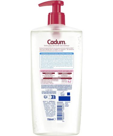Cadum Ecopack Hypoallergenic Body and Hair Gel Sulfate Free 750ml - Buy Online on GoSupps.com
