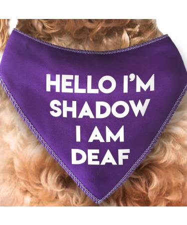 Spoilt Rotten Pets Purple Any Wording Of Your Choice Custom Dog Bandana Scarf For Dogs & Cats (S2 Small Dogs Terrier Shih-Tzu & Cockers) - Buy Online on GoSupps.com