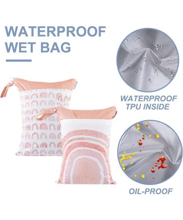 Maeau 2-Piece Wetbags for Fabric Diapers | Reusable Waterproof Organizer Bags | 32 Patterns | Ideal for Kindergarten & Gym | 30x40cm - Buy Online on GoSupps.com