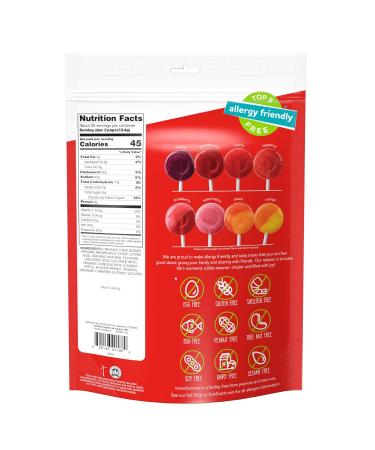 YumEarth Organic Lollipops - 50 Count Variety Pack | All-Natural Candy - Buy Online on GoSupps.com