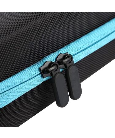 Wifehelper Essential Oils Carrying Bag - Hard Shell Case for 60 Bottles (5ml & 15ml) - Shockproof Aromatherapy Travel Organizer - Blue - Buy Online on GoSupps.com