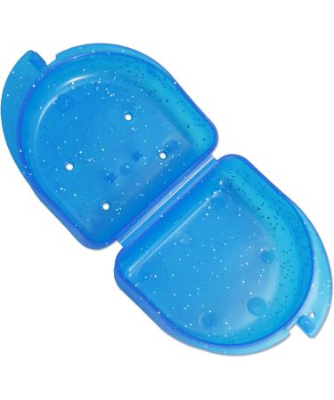 5 x Mouthguard Box for Ortho Retainers Sports Gear & Dentures - Glitter Mix | International Shipping Available - Buy Online on GoSupps.com