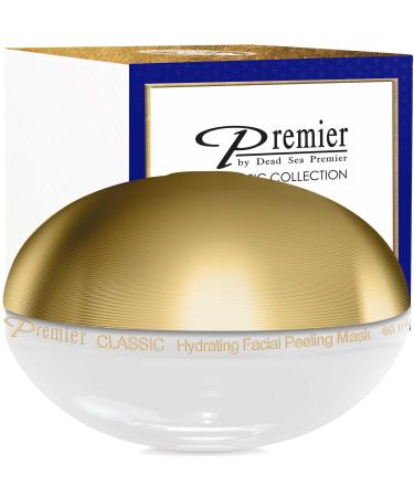 Premier Dead Sea Refining Facial Peeling gel skin care face mask  Classic collection  soft and gentle face scrub exfoliator  Deep cleans  removes dead skin cells and blackheads  anti-aging  2.04 Fl oz - Buy Online on GoSupps.com