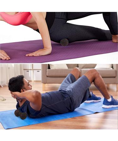 Fascia Roller Set for Deep Tissue Massage | Relief for Spine Neck & Back - Includes Massage Ball & Peanut Lacrosse Ball | Enhance Flexibility - Buy Online on GoSupps.com