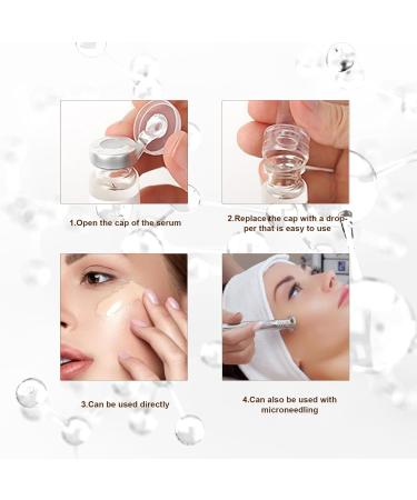 BB Facial Glow Starter Kit | Anti-Aging Pigment Serum Treatment - Micro-Needling Essentials 10 Vials 5ml with Hyaluronic Acid - Buy Online on GoSupps.com
