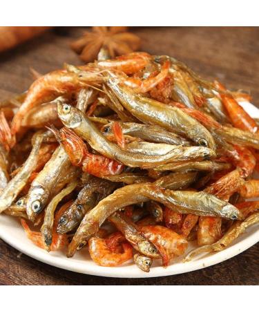 Small Fish and Shrimp Small Fish Dried Goods Hunan Specialty Small Fish Small Shrimp Dried Food Wild River Shrimp Small Fish Dried Fish (16 oz) - Buy Online on GoSupps.com