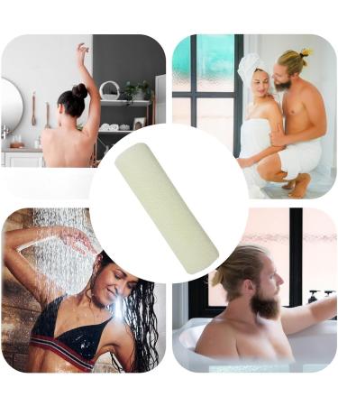 Ruoptree African Net Sponge African Mesh Cloth Net Scrubber Bath Towel - Elastic Bath Sponges Dead Skin Removal for Women & Men Daily Use White - Buy Online on GoSupps.com