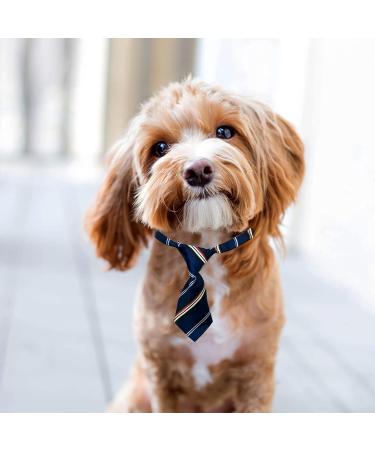 BIPY 30pcs Dog Neckties Collar Bow Tie Set for Small Medium Large Cats - Paw Printed Neck Ties for Parties, Birthdays, and Weddings - Buy Online on GoSupps.com