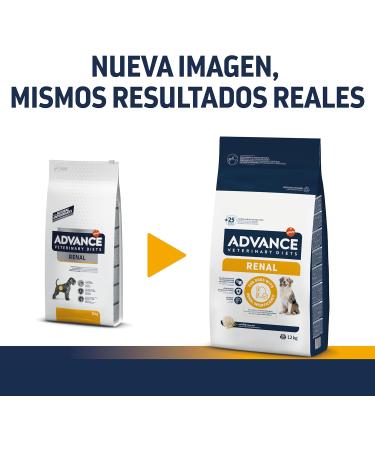 Advance Veterinary Diets Renal Failure - Dry Food for Dogs with Chronic Renal Failure - 12kg - Buy Online on GoSupps.com