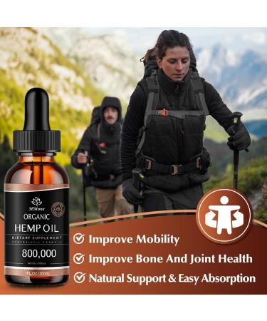 3 Pack Hemp Oil Drops for Pain Relief Skin Anxiety - High Potency Strength Organic High Potency Hemp Tincture - with C02 Extraction Vegan Non-GMO - Buy Online on GoSupps.com