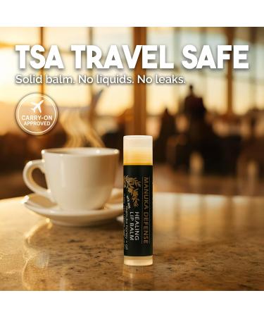 BALM OF GILEAD Manuka Defense Healing Lip Balm - Intensive Moisture Therapy in Tube w/Manuka Tea Tree & Cooling Peppermint - Ideal for Chapped & Cracked Lips - Beauty Pack Of 4-0.15 oz - Buy Online on GoSupps.com