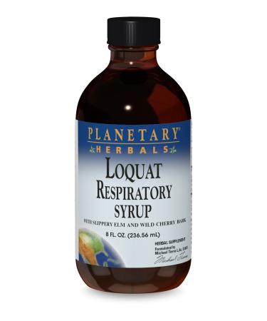 Planetary Herbals Loquat Respiratory Syrup 8 Fluid Ounce - Buy Online on GoSupps.com