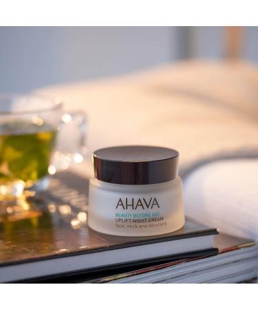AHAVA Uplift Night Cream - Anti-Aging Rich Cream to Lift Firm & Tighten Skin | Osmoter Tripeptide 38 & Shea Butter | 1.7 Fl.Oz - Buy Online on GoSupps.com