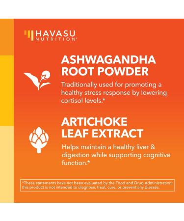 HAVASU NUTRITION High Strength Ashwagandha Supplement Capsules (45 Servings) & L Arginine L Citrulline Supplement (30 Servings) - Buy Online on GoSupps.com