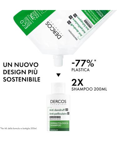 Dercos Anti-Dandruff Shampoo 200ml - Buy Online on GoSupps.com
