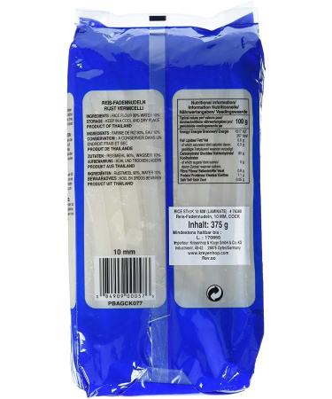  Cock Cock Rice Noodles 10 mm 1st quality pack of 5 (5 x 375 g) - Buy Online on GoSupps.com