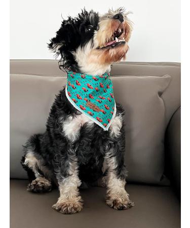 Shop Lionet Paws Thanksgiving Bandana for Dogs - Triangular Headscarf for All Sizes - Perfect Turkey Design - Buy Online on GoSupps.com