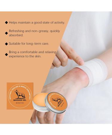 Cr me de Soin Articulaire | Baume Naturel pour le Dos 50g Absorption Rapide pour Douleurs Musculaires Sport Blessures Cou Dos Genoux Cheville Seniors R cup ration - Buy Online on GoSupps.com
