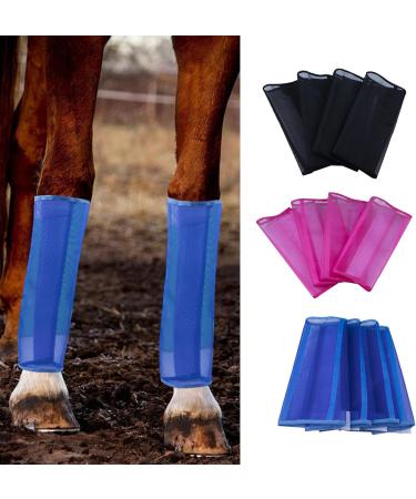 Pack of 4 breathable protective boots for horses - Buy Online on GoSupps.com