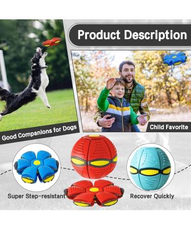 Yeahboom UFO Magical Flying Saucer Ball - Light Blue Frisbee Dog Toy for Outdoor Fun | Best Dog Frisbees & Toys - Buy Online on GoSupps.com